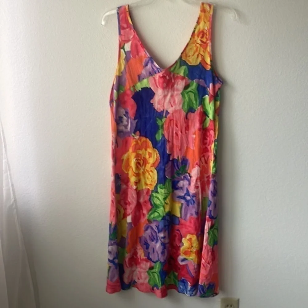 JAMS WORLD dress size Large floral happy softgirl style